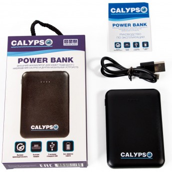 Внешний аккумулятор - Power Bank модель CALYPSO для подводных видеокамер модели CALYPSO UVS-02 Plus Внешний аккумулятор - Power Bank модель CALYPSO для подводных видеокамер модели CALYPSO UVS-02 Plus